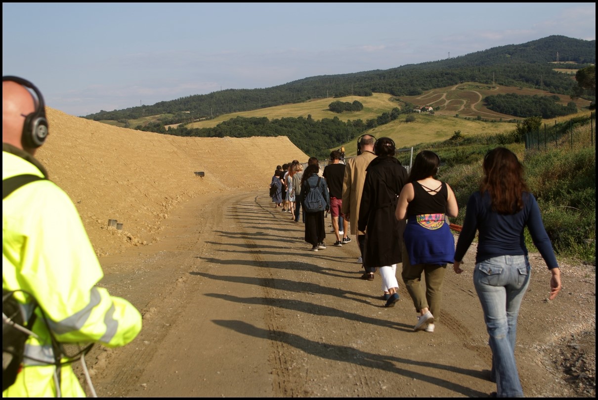 Colline geotermiche, spazio drammaturgicamente attivo